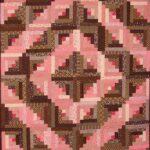 Log Cabin - I won a First Place Ribbon with this quilt at the WHQG Quilt Show. 