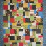 Scrappy Quilt - Mary Englebreit fabric was used in this quilt. 