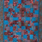 Batik Brown & Turquoise