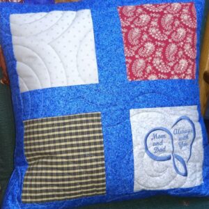 memorial pillow