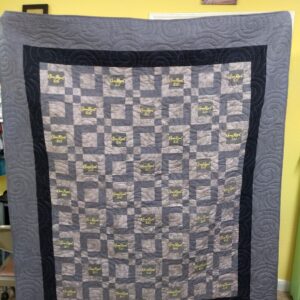 Image of a Crown Royal quilt.