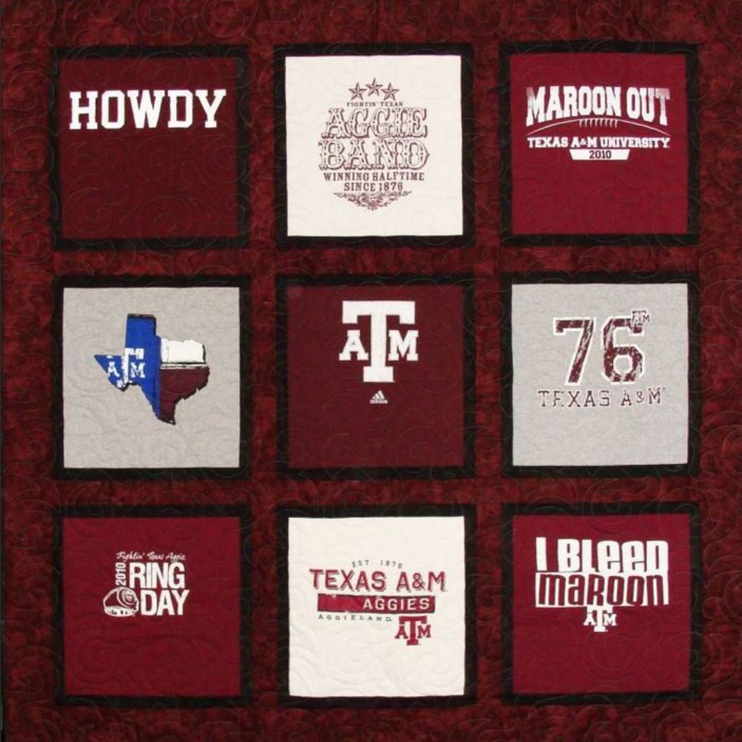 sports team themed quilt