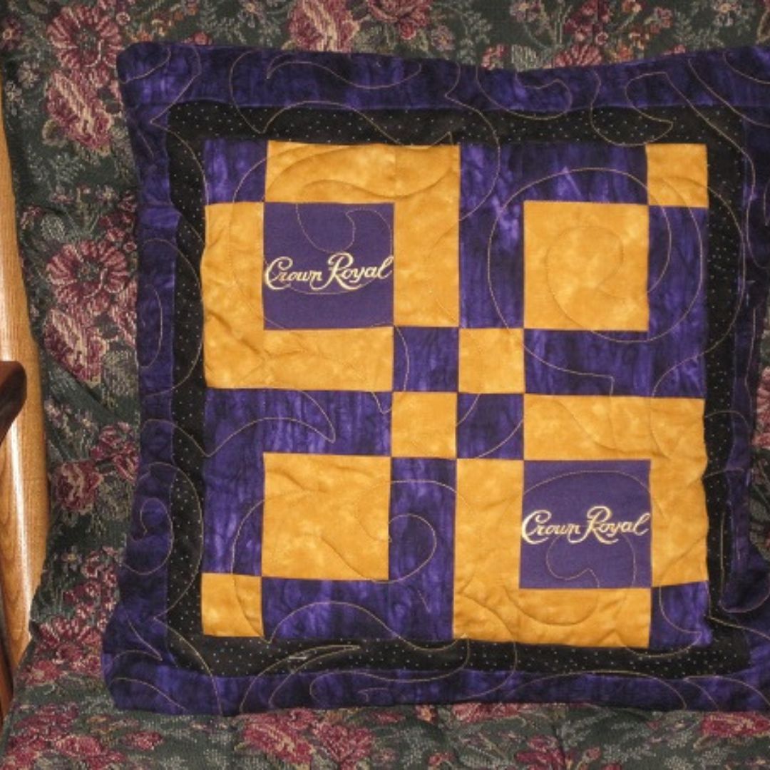 Crown Royal pillow